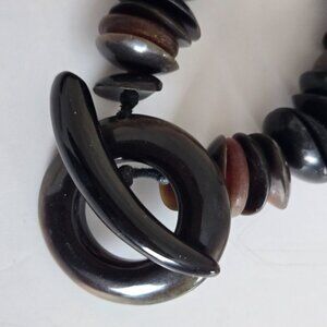 MONIES Gerda Lynggaard Horn Couture Runway Necklace